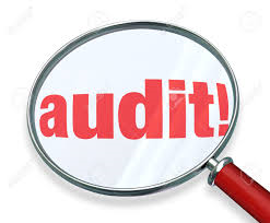 Audit with Magnifying Glass